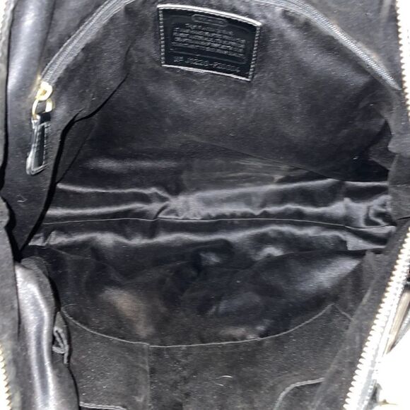 Coach Daisy Poppy Signature XL Patent Leather Tote Shoulder Bag - Picture 16 of 17